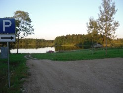 Kaitras ezera pludmale